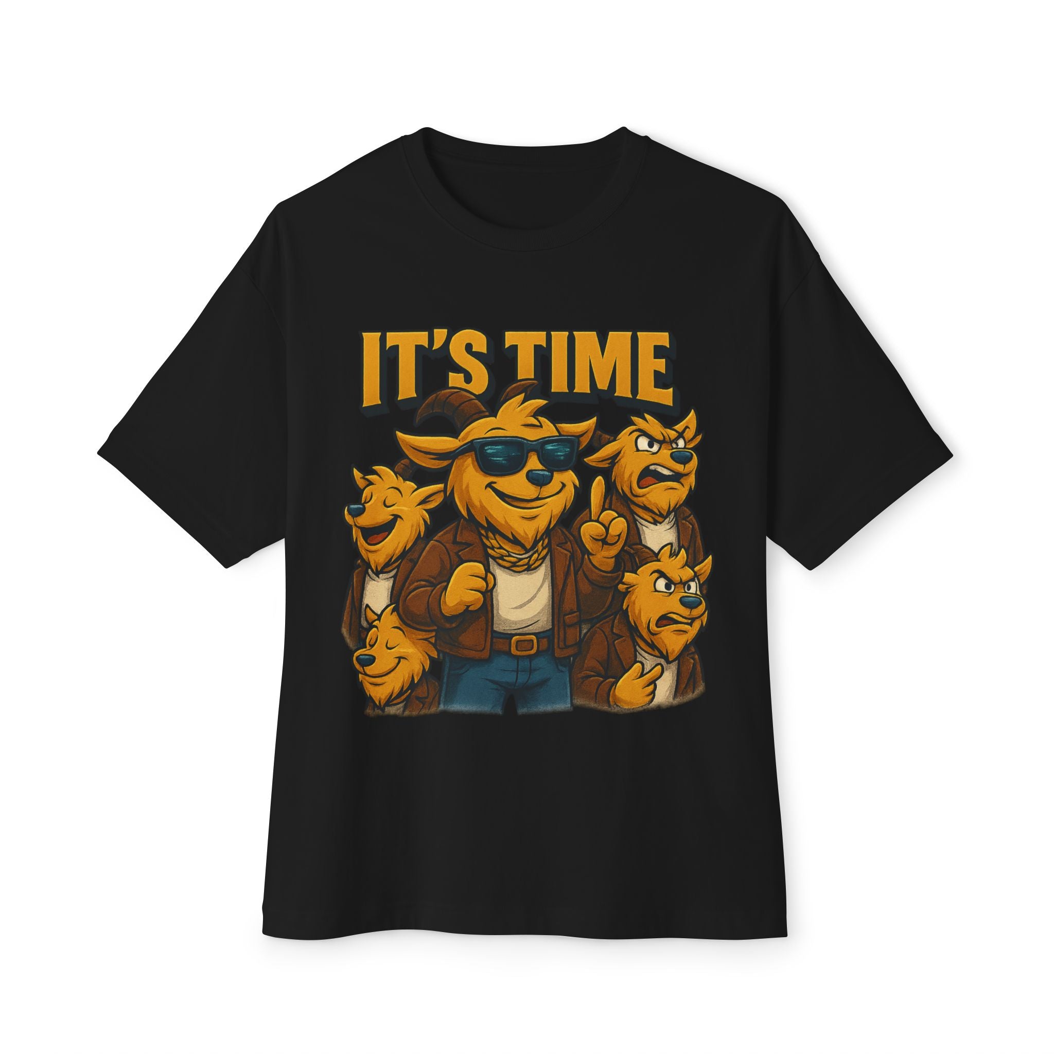 LIMITED EDITION GOATEE UNISEX NAVY T-SHIRT