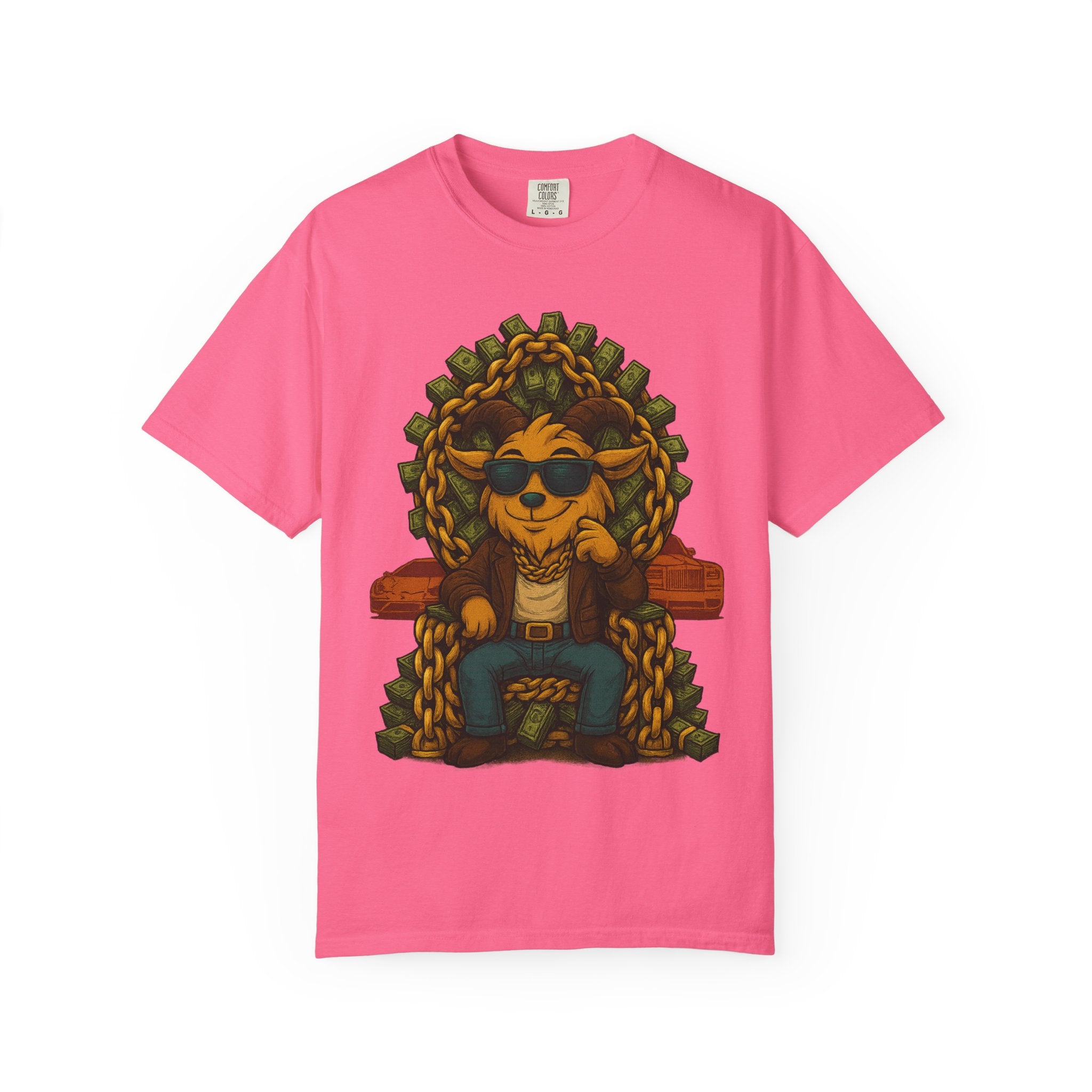 LIMITED EDITION GARMENT-DYED FEMALE WHITE T-SHIRT