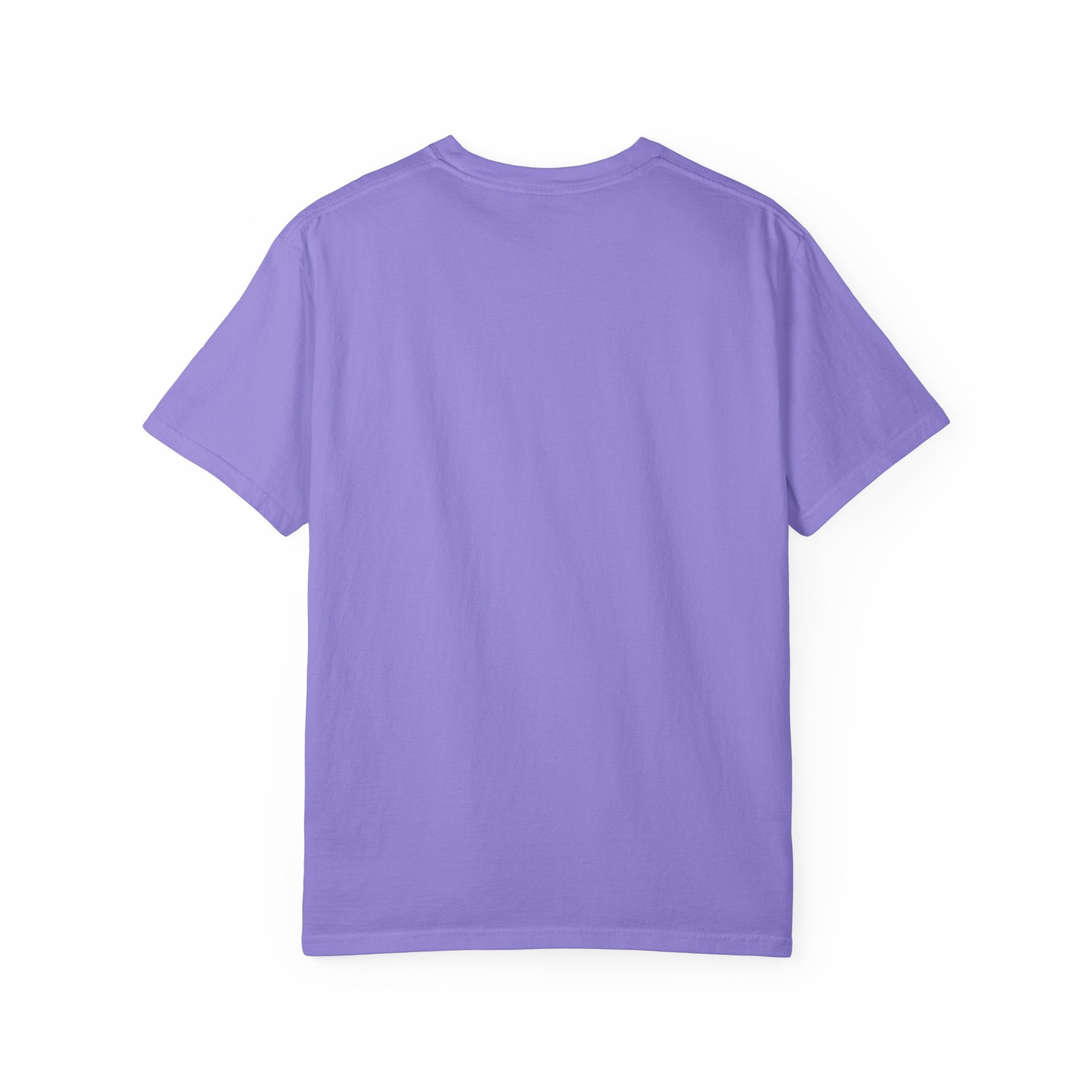 LIMITED EDITION GARMENT-DYED MALE PURPLE T-SHIRT