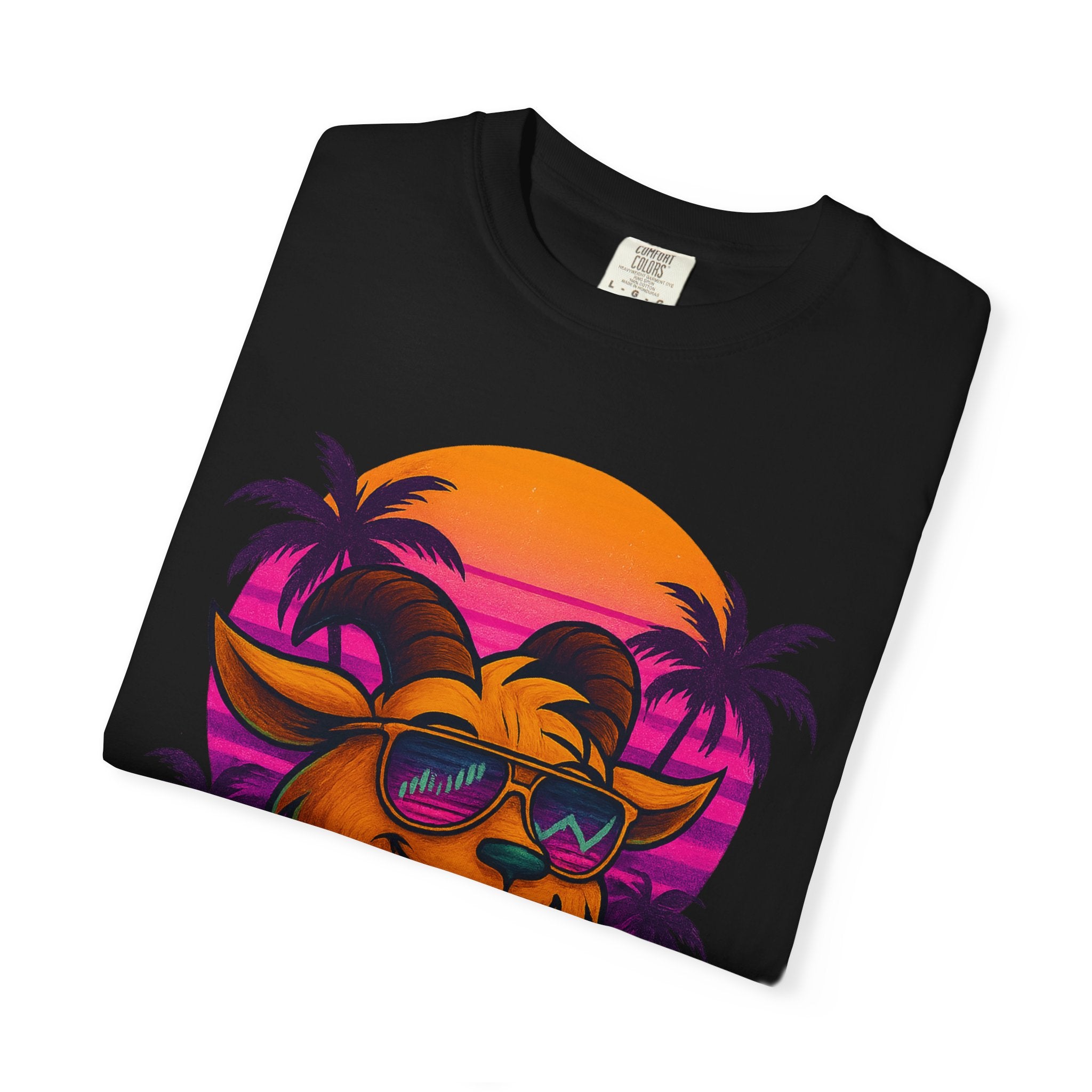 LIMITED EDITION GARMENT-DYED MALE PURPLE T-SHIRT