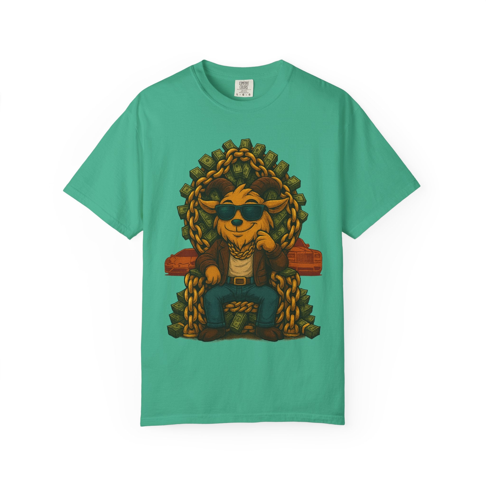 LIMITED EDITION GARMENT-DYED FEMALE WHITE T-SHIRT