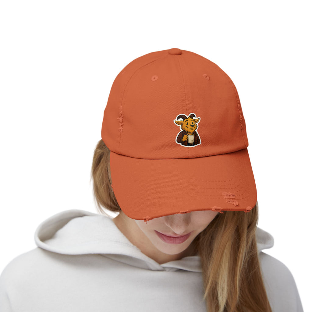LIMITED EDITION UNISEX DISTRESSED CAP