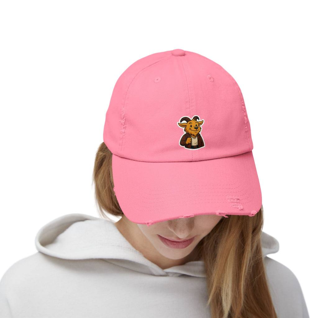 LIMITED EDITION UNISEX DISTRESSED CAP