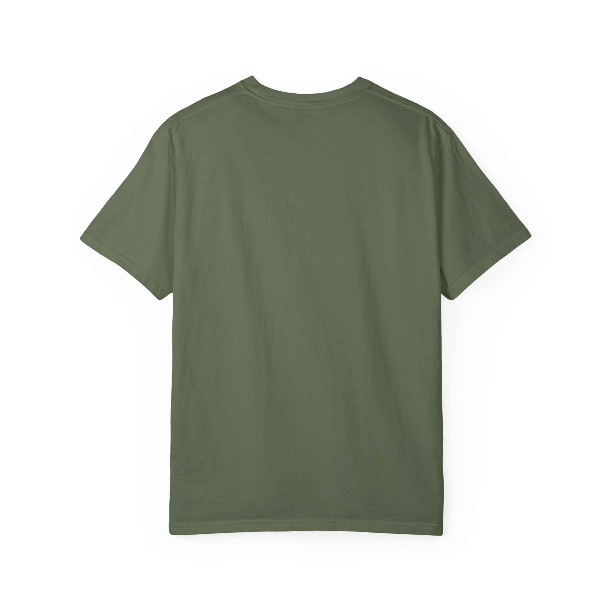 LIMITED EDITION GARMENT-DYED MALE BLACK T-SHIRT