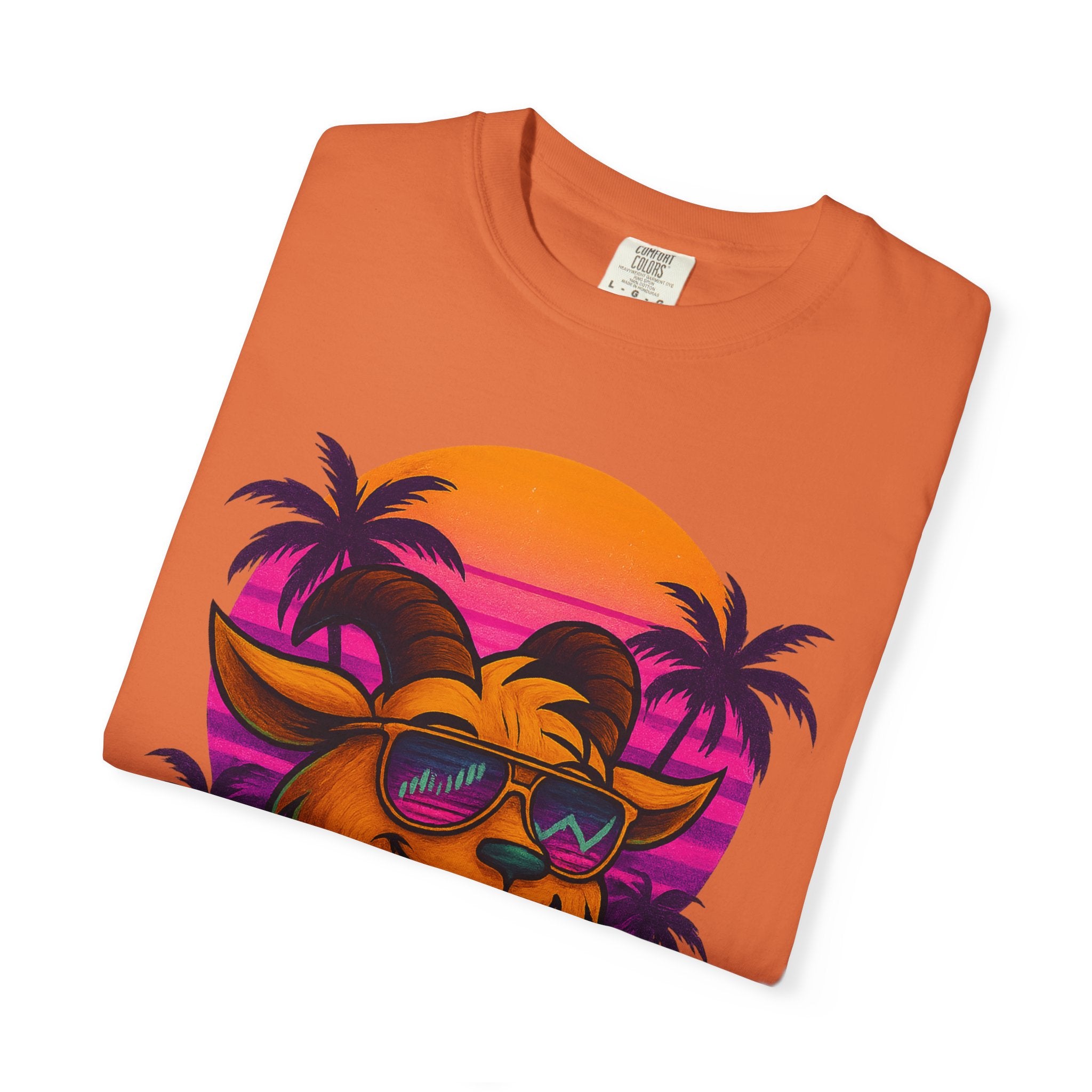 LIMITED EDITION GARMENT-DYED MALE PURPLE T-SHIRT