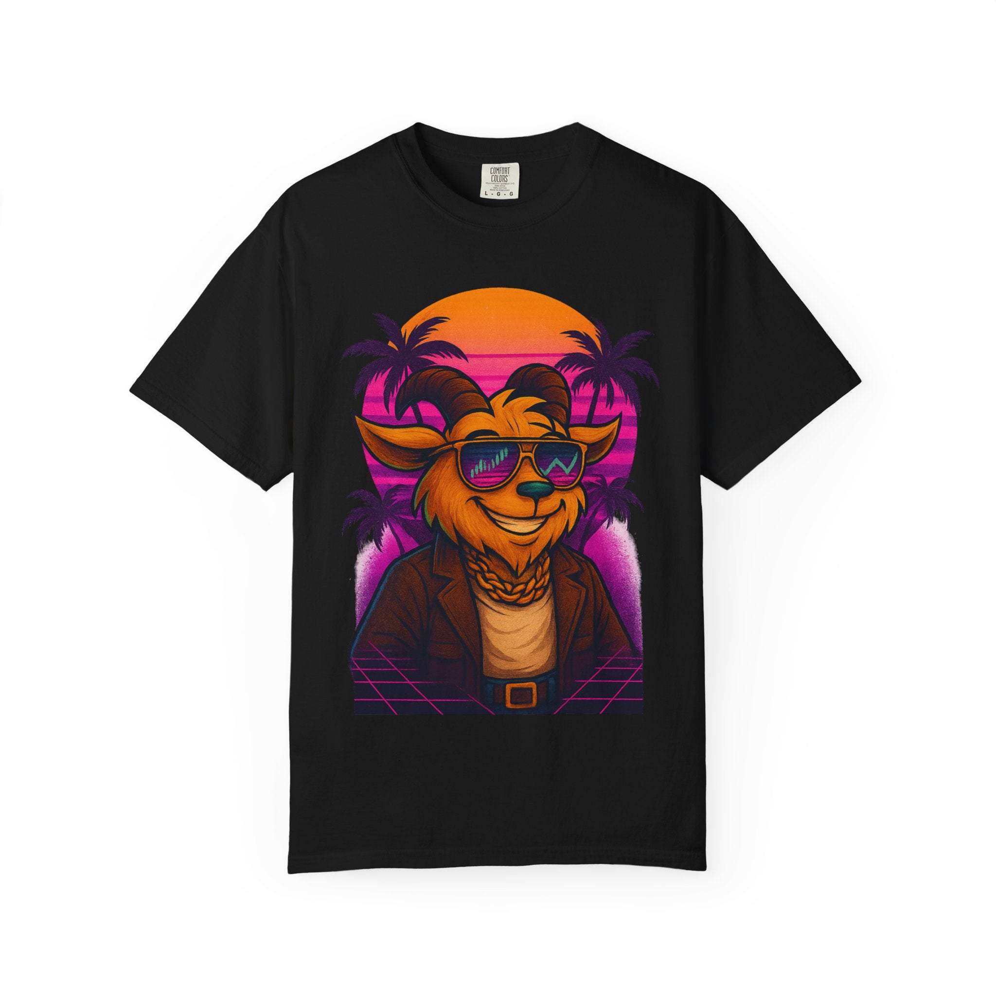 LIMITED EDITION GARMENT-DYED MALE PURPLE T-SHIRT