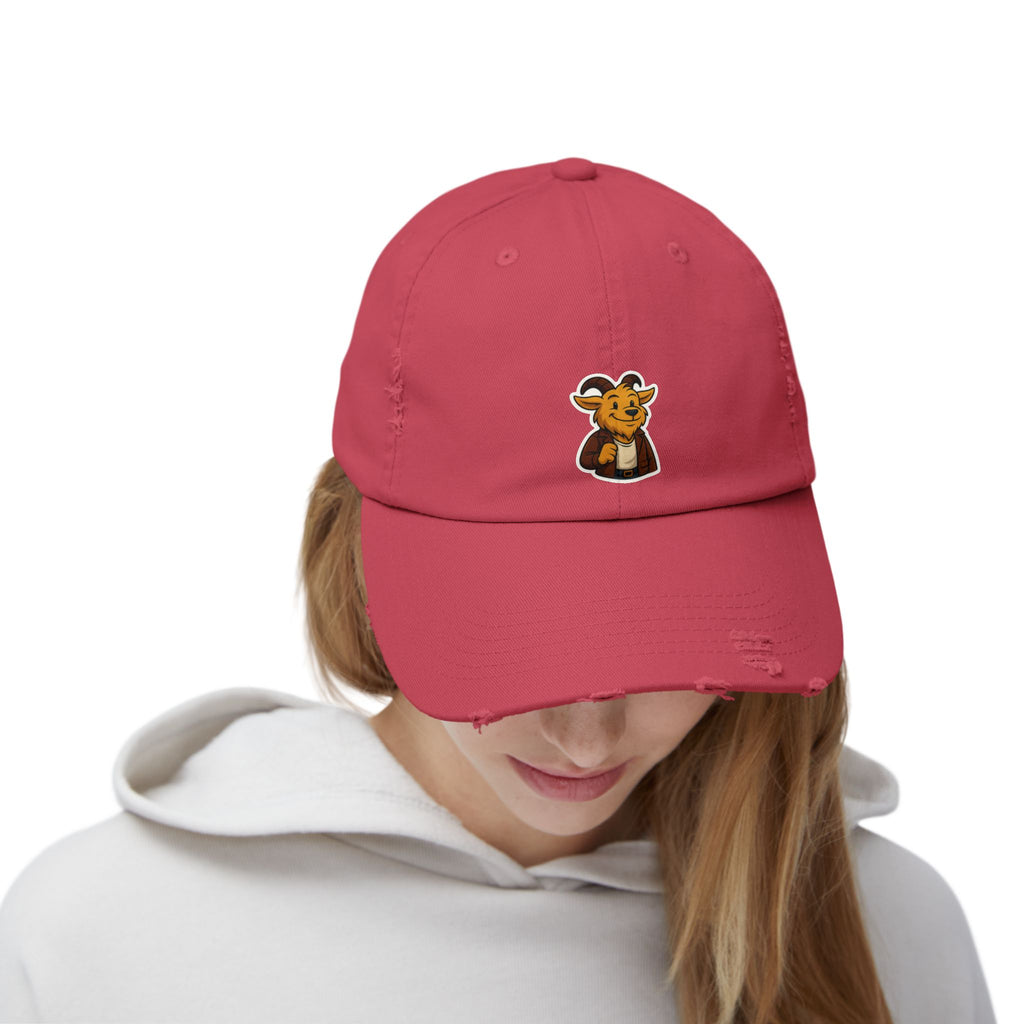LIMITED EDITION UNISEX DISTRESSED CAP