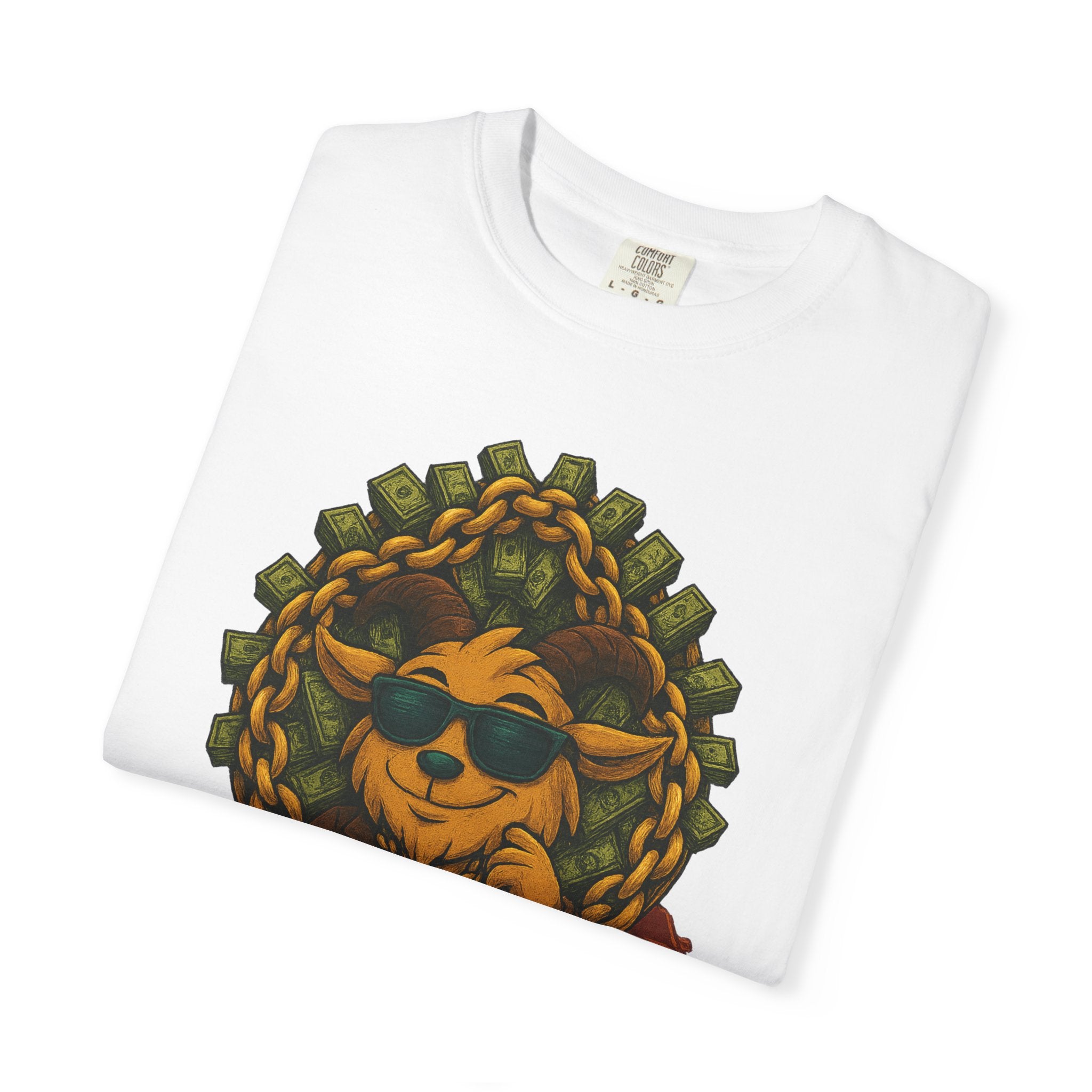 LIMITED EDITION GARMENT-DYED FEMALE WHITE T-SHIRT