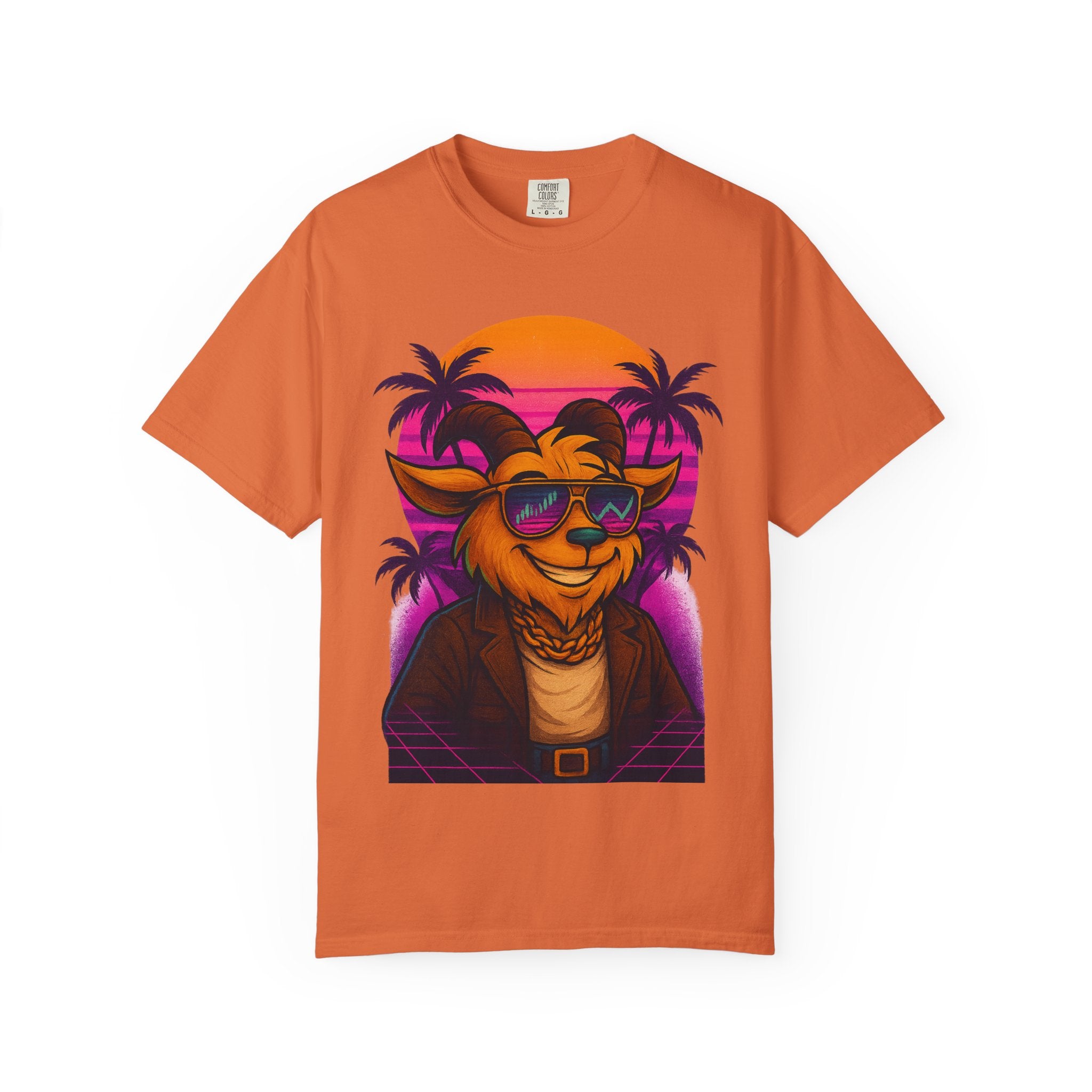 LIMITED EDITION GARMENT-DYED MALE PURPLE T-SHIRT