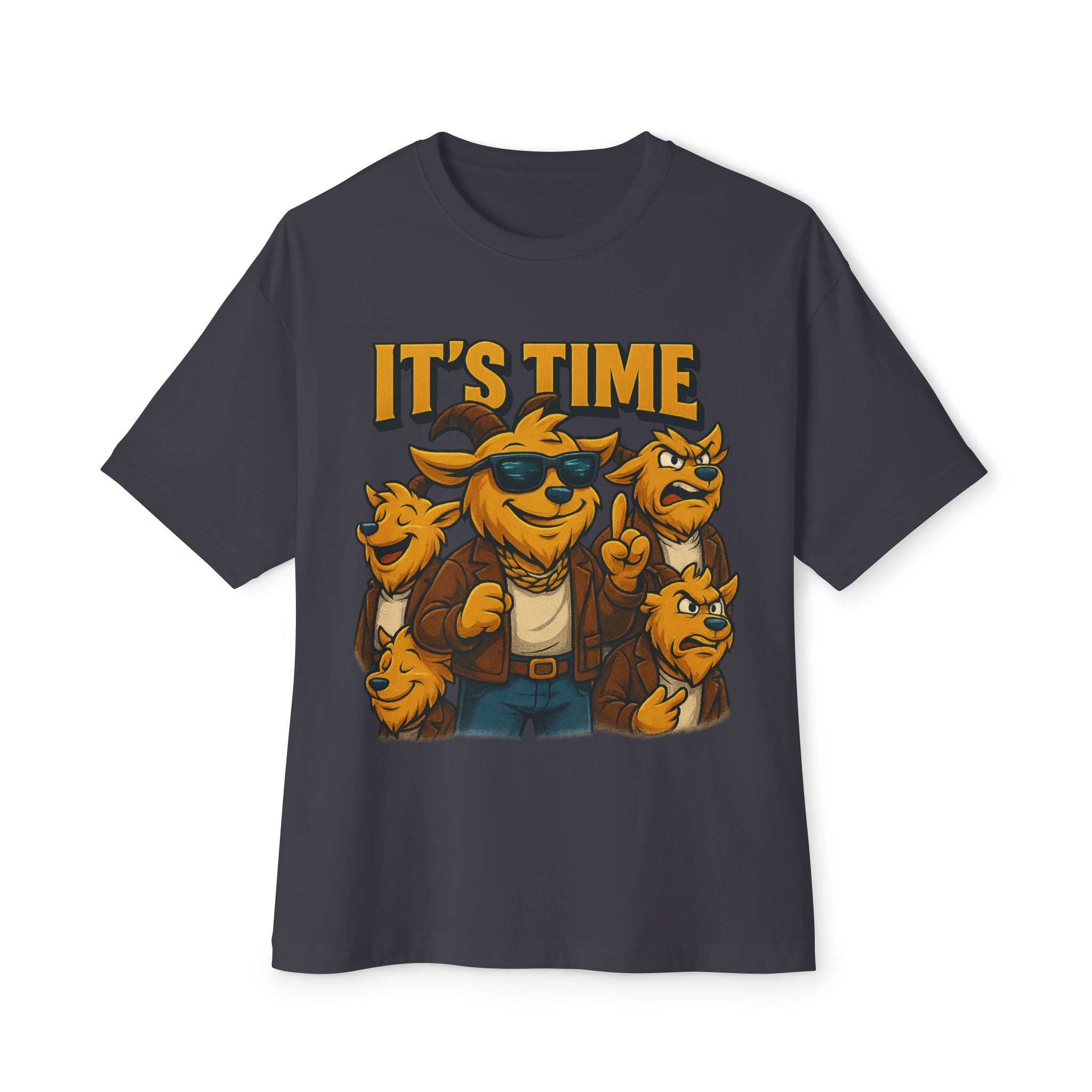 LIMITED EDITION GOATEE UNISEX NAVY T-SHIRT