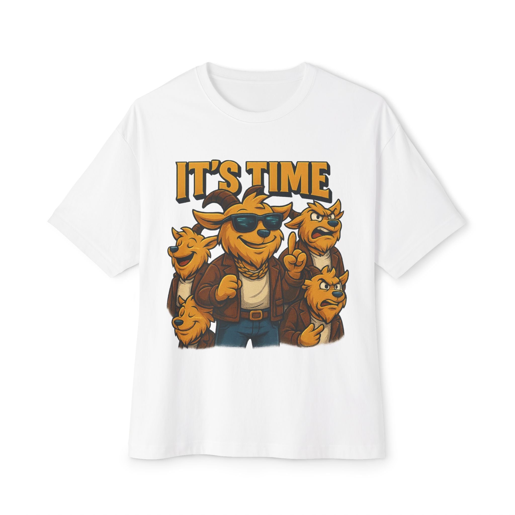 LIMITED EDITION GOATEE UNISEX NAVY T-SHIRT