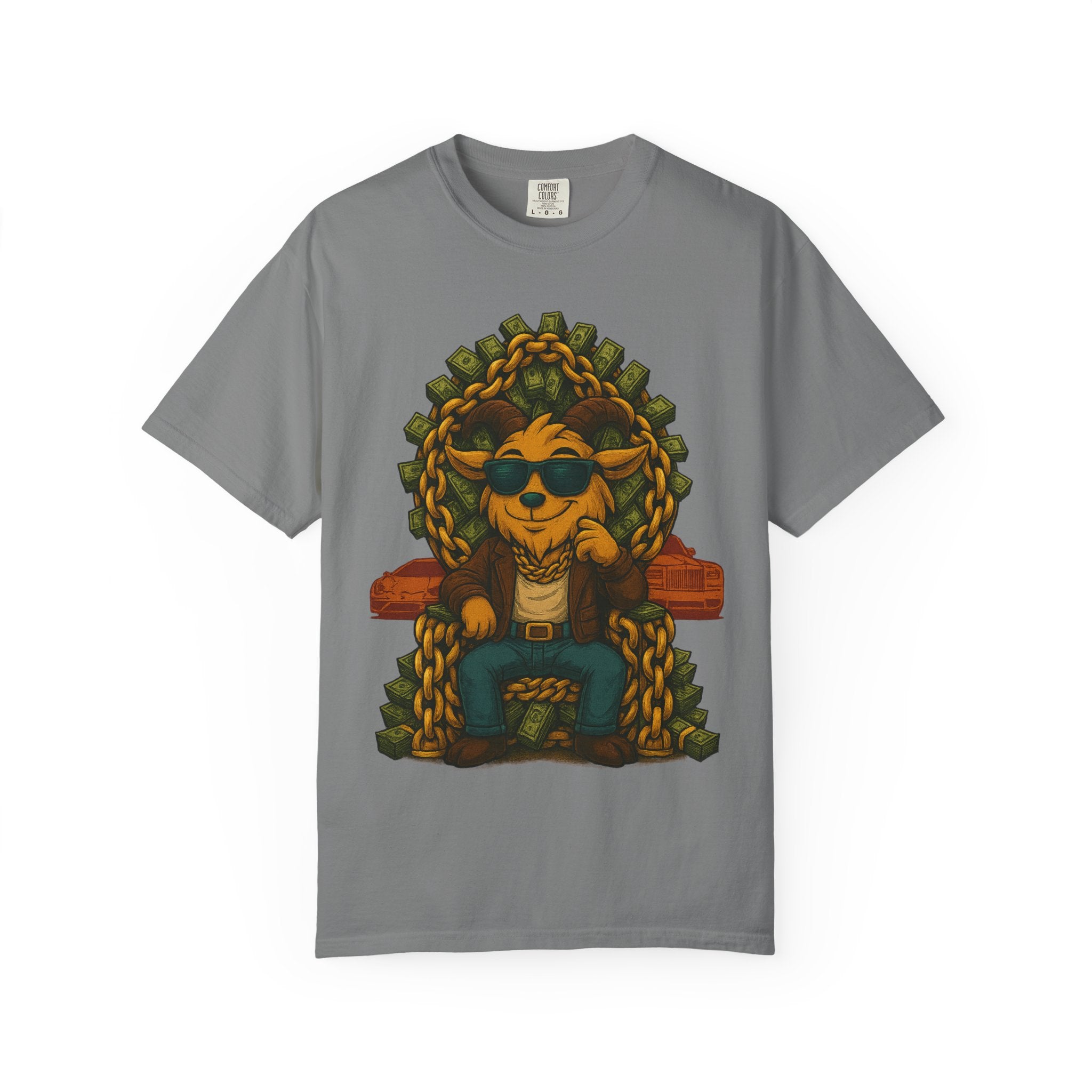 LIMITED EDITION GARMENT-DYED FEMALE WHITE T-SHIRT