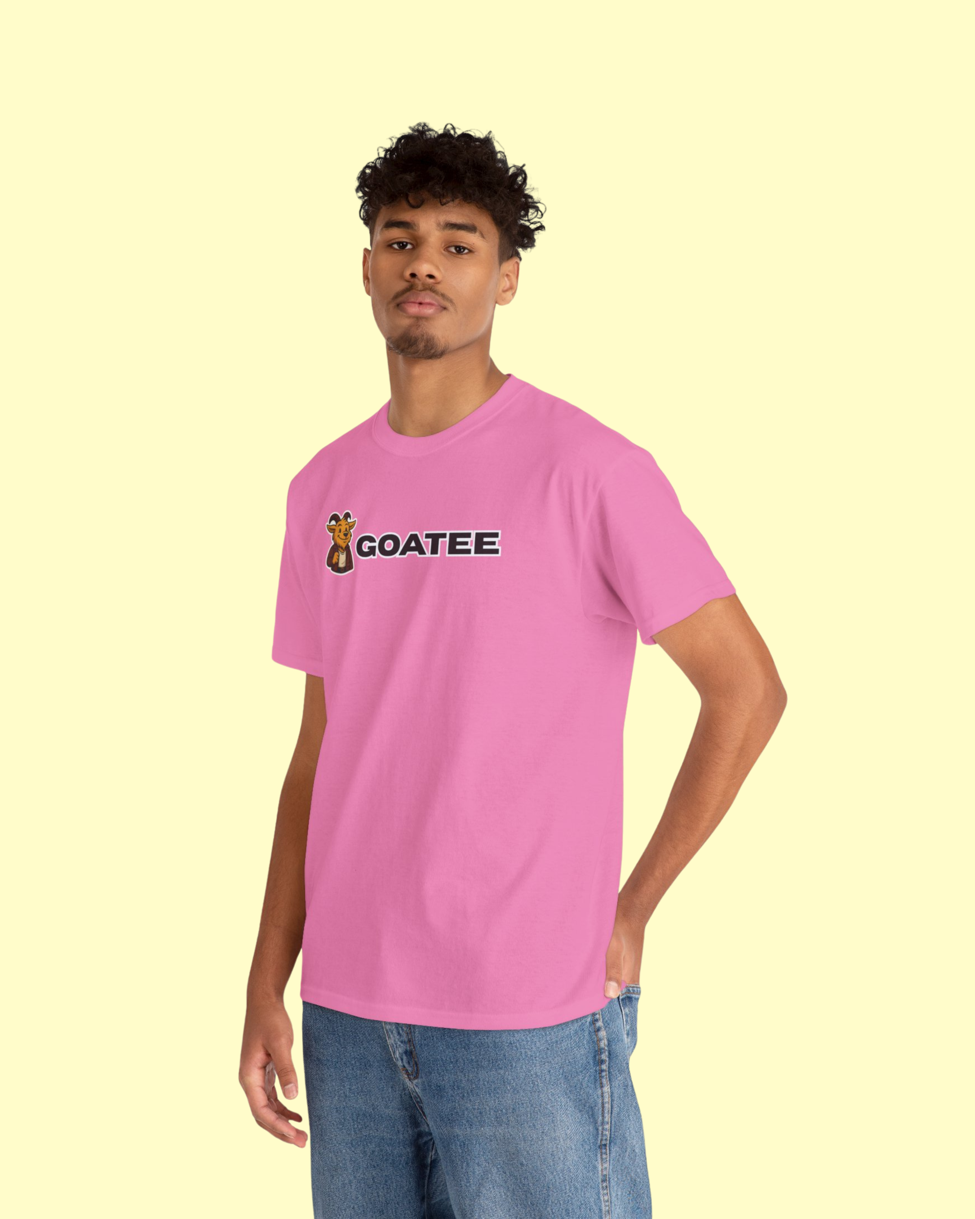 LIMITED EDITION UNISEX HEAVY COTTON PINK T-SHIRT
