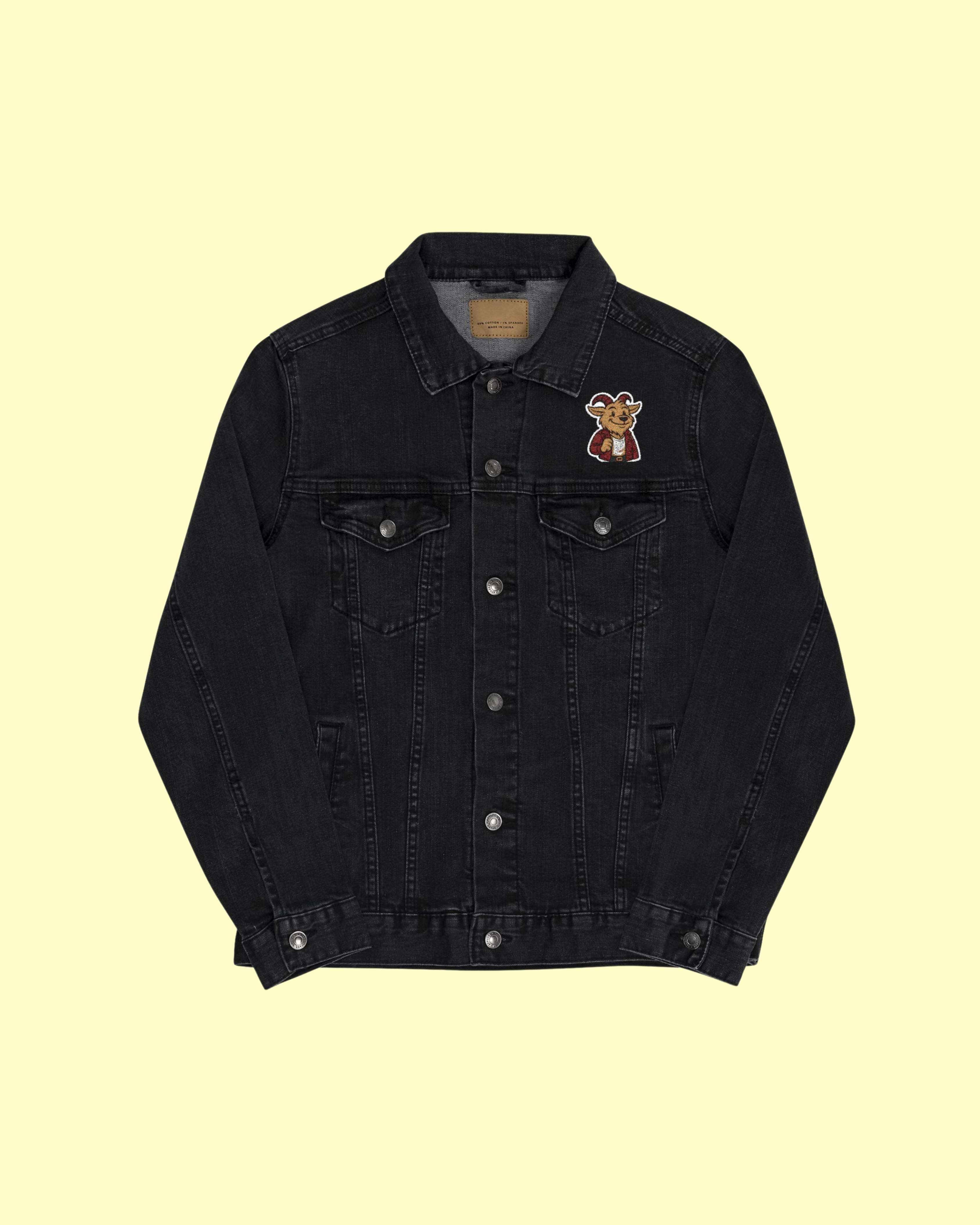 LIMITED EDITION UNISEX DENIM JACKET (Embroidery)